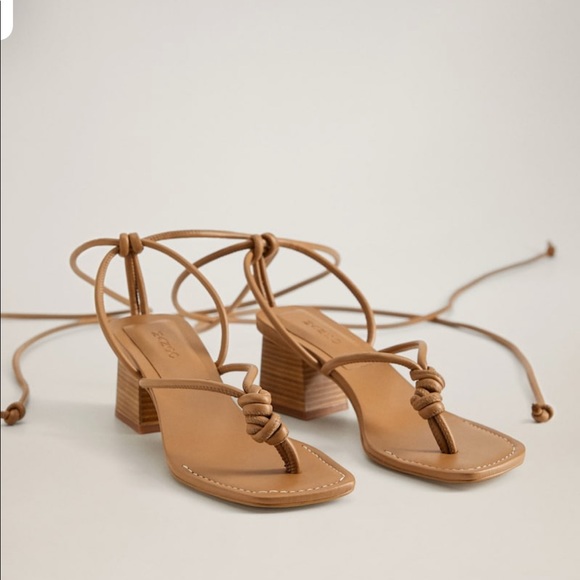 Mango Shoes - Mango Cross strips sandals